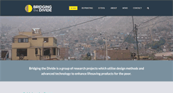 Desktop Screenshot of bridgingthedivide.org
